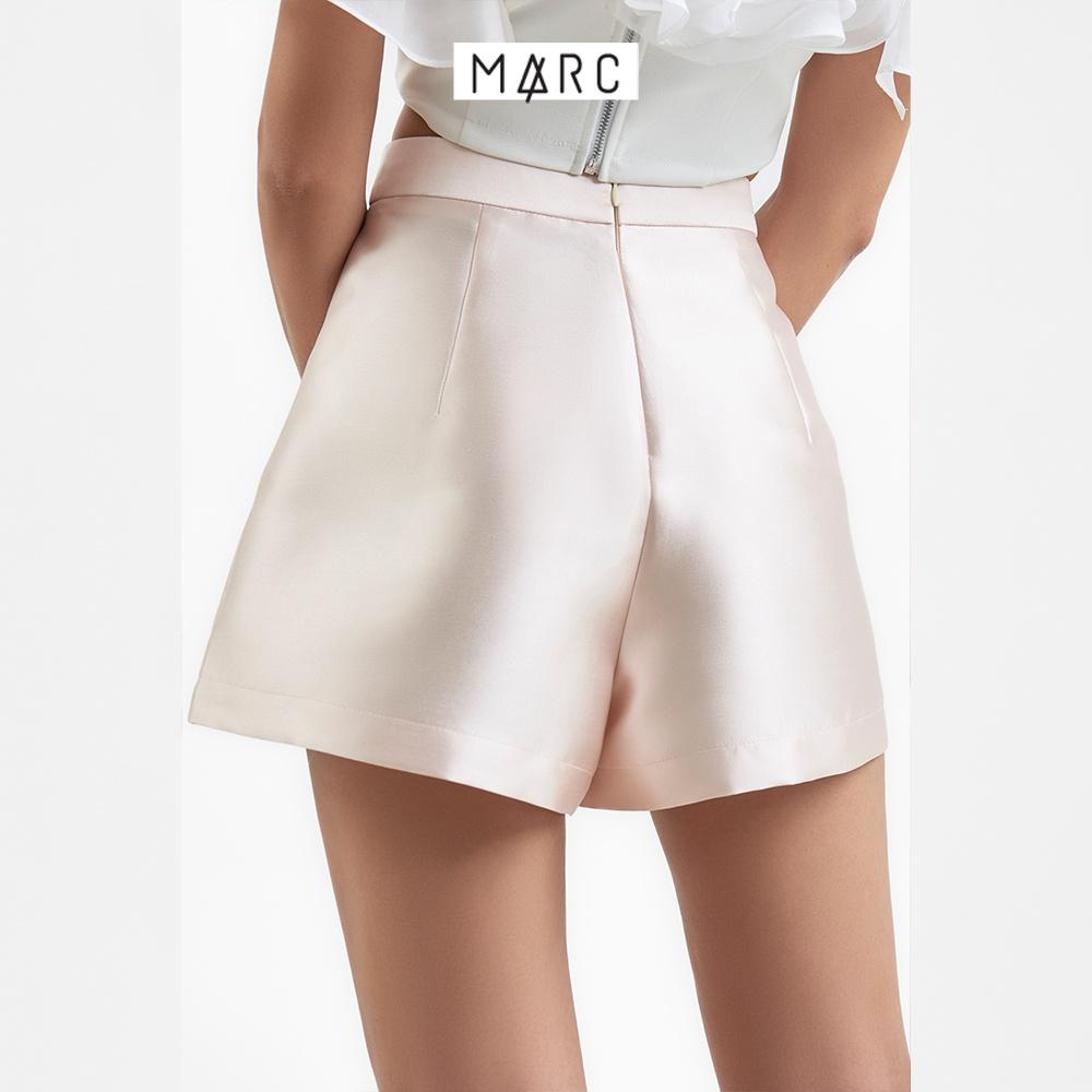 Quần short nữ MARC FASHION lưng cao form A túi xéo liền ben CBLT111622