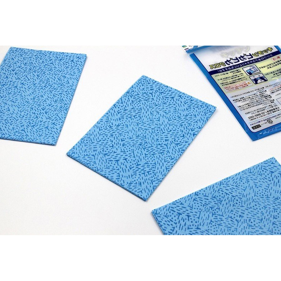 Combo Set 3 miếng lau nhà bếp + Bàn chải Ion cho bé từ 6 tuổi - Nội địa Nhật Bản