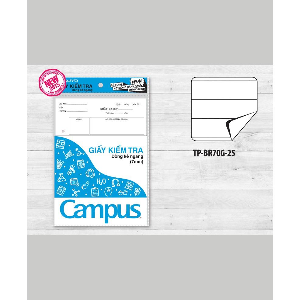 Giấy kiểm tra Campus TP-BR70G-2 ( Xanh dương)