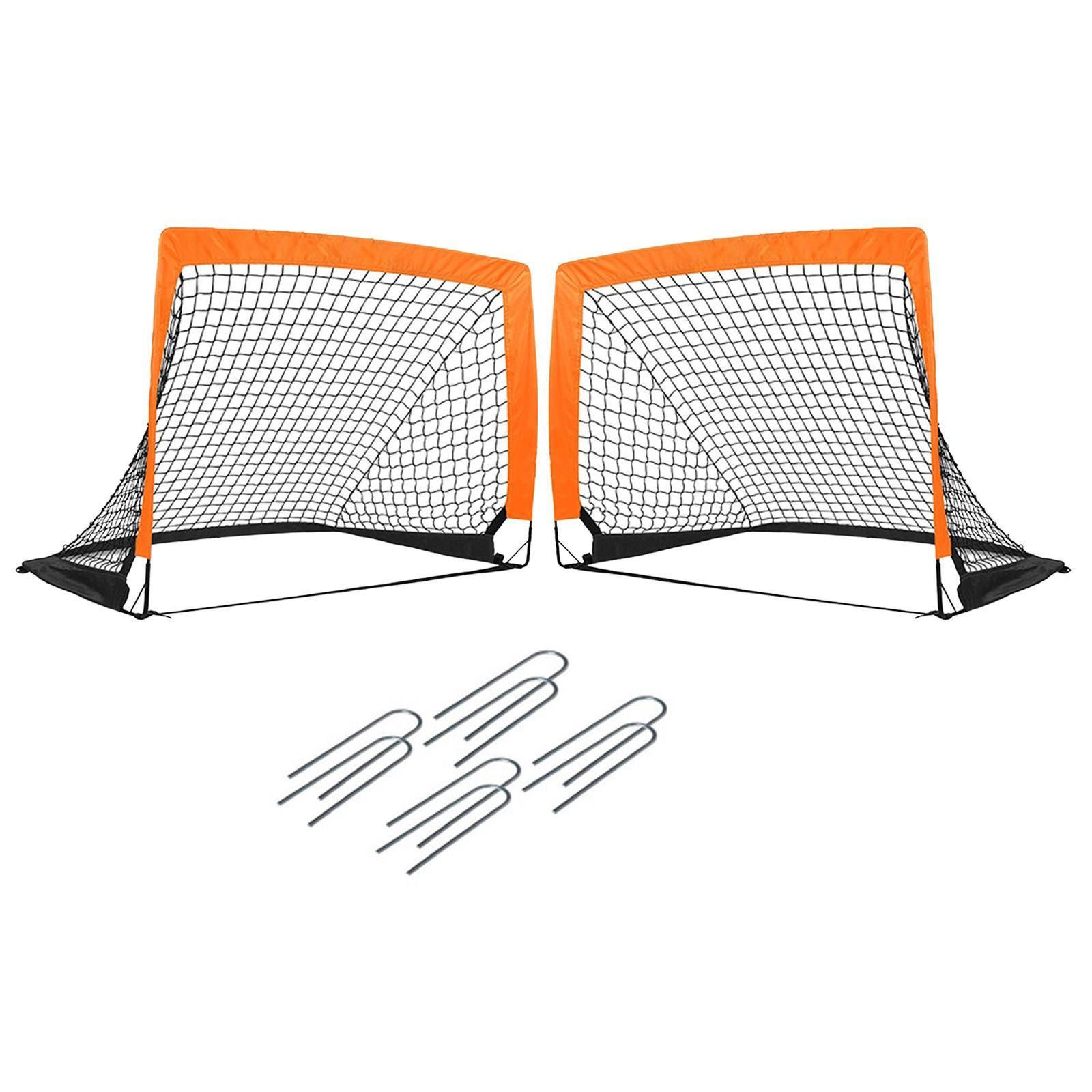 Portable Soccer Goal of 2 Football Goal for Playground Garden Backyard