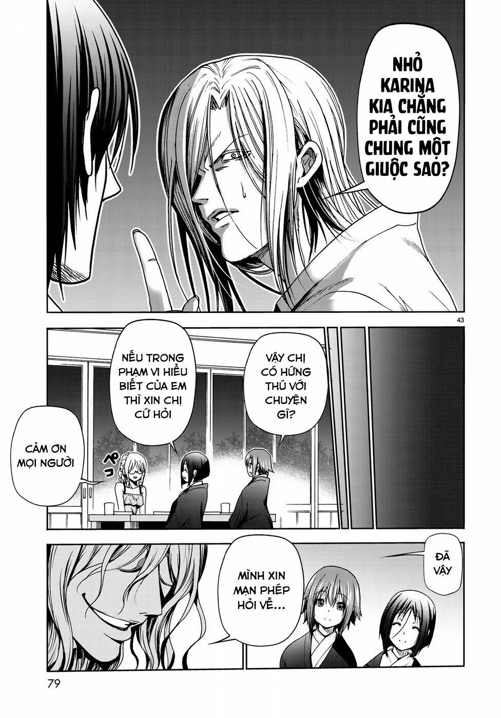 cô gái thích lặn - grand blue chapter 48 42