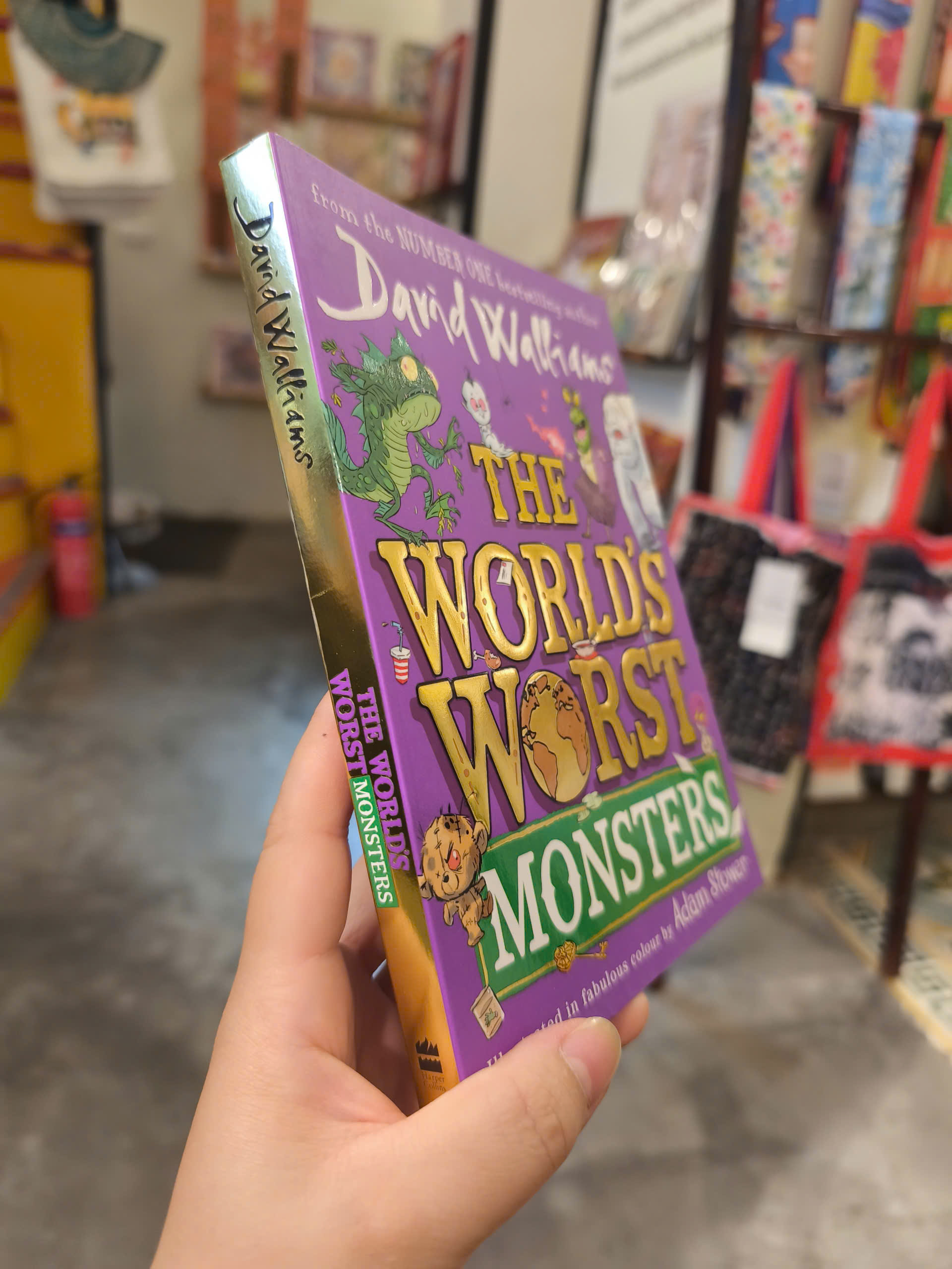 Sách - The World's Worst Monsters by David Walliams - Sách ngoại văn