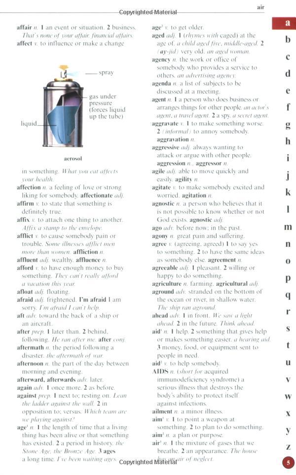 Hình ảnh US Kingfisher Illustrated Pocket Dictionary