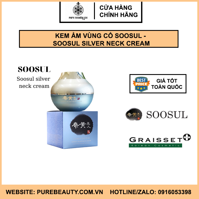 KEM ẨM VÙNG CỔ SOOSUL - SOOSUL SILVER NECK CREAM