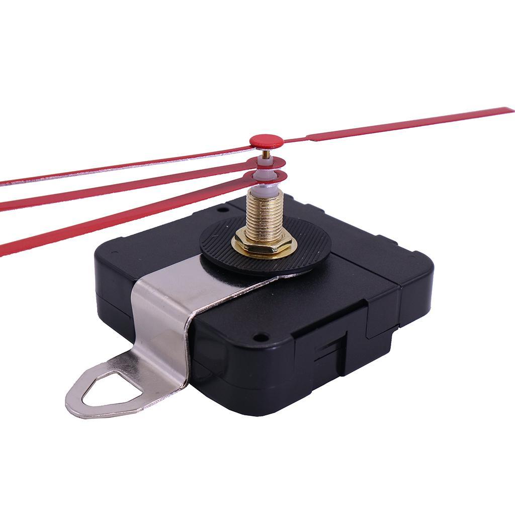 2-10pack Wall Clock Movement Repair Set Clock Hands Replacement Part Set Red