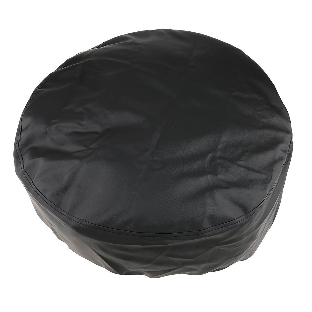 15" + Black Car Truck Rear Spare Tire Tyre Cover Wheel Cover Universal