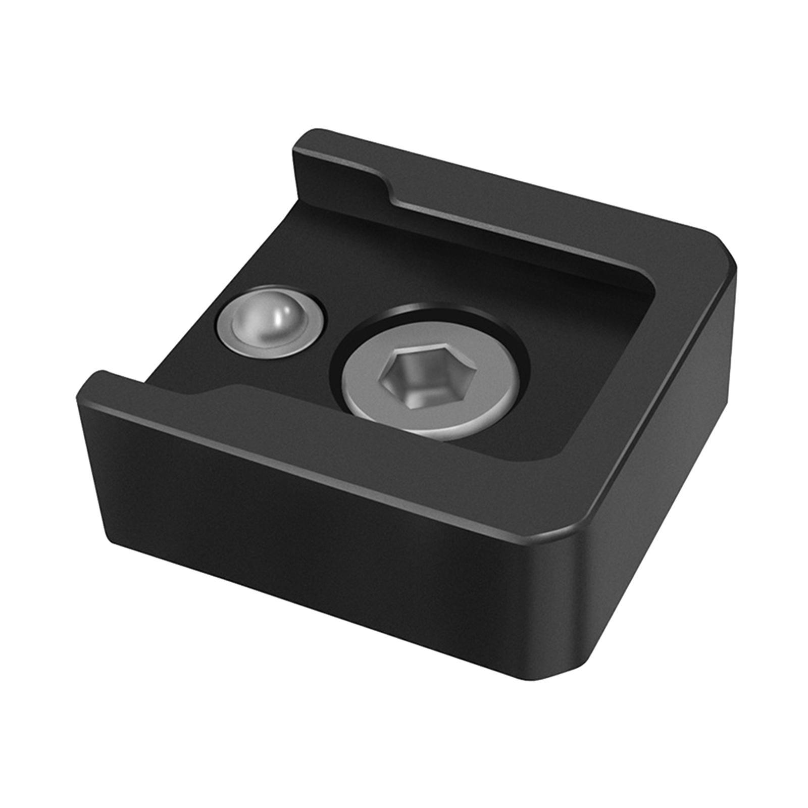 Cold Shoe Mount Adapter Base Portable Sturdy Stable Cold Shoe Expansion Adapter Universal for Microphone Phone Camera Video Light Vlogging