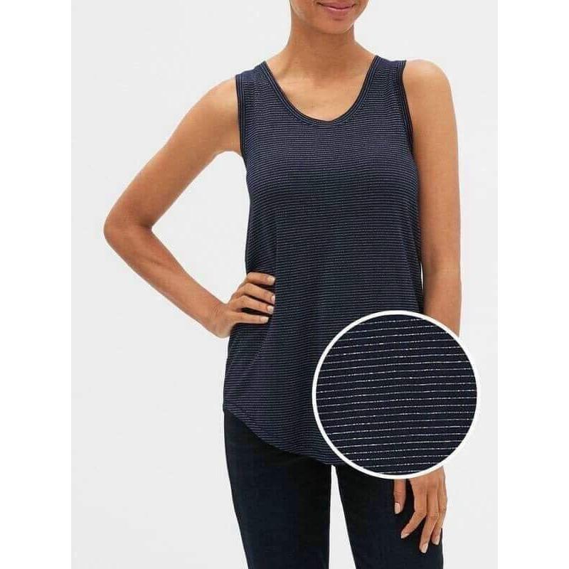 Áo ba lỗ lanh dệt kim - 2 màu