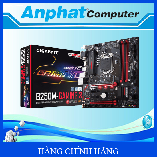 Bo mạch chủ Main Gigabyte B250M-Gaming 3 DDR4 Socket LGA 1151 - Hàng Chính Hãng