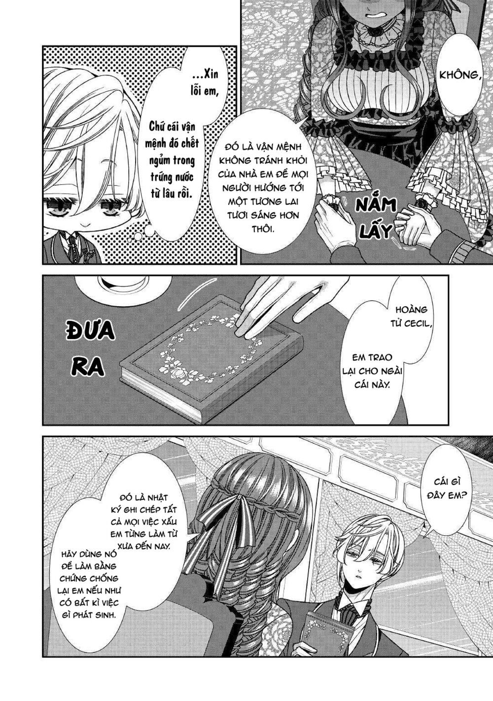 nhật ký theo dõi vị hôn thê tự nhận mình là nữ phụ phản diện 1 chapter 17 10