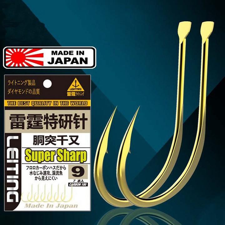 Lưỡi câu cá Nhật Bản Super Sharp siêu cứng siêu bén LC17