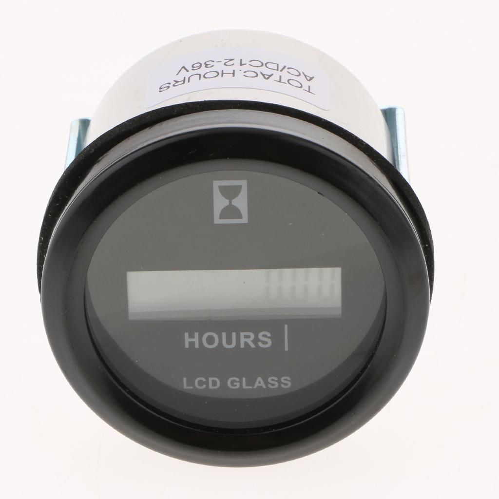 LY-748A Digital LED Battery Indicator and Hour Meter DC12-36V Meter Gauge
