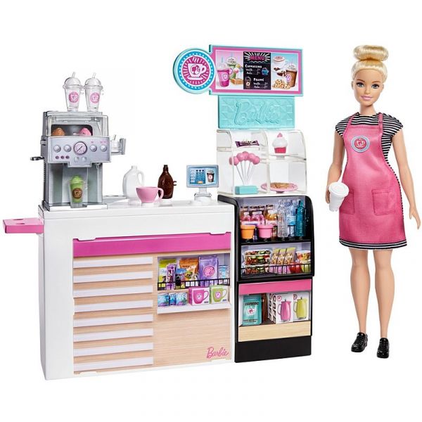 Đồ Chơi Tiệm Cà Phê của Barbie BARBIE GMW03