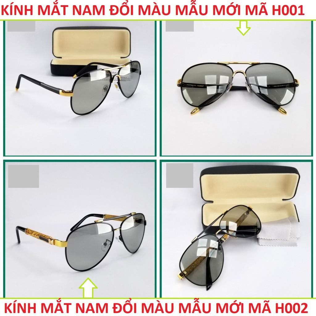 KÍNH MẮT NAM NỮ ĐỔI MÀU MẪU MỚI THỜI TRANG CỰC ĐẸP CHỐNG TIA UV BẢO VỆ MẮT