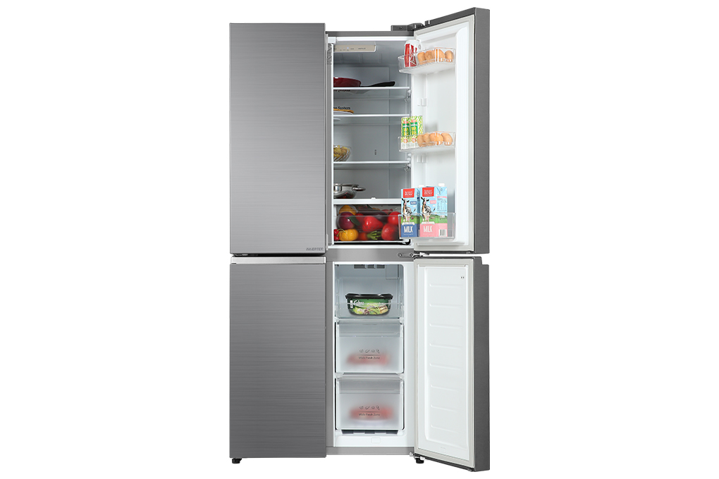 Tủ lạnh Casper Inverter 462 lít Multi Door RM-520VT - Hàng chính hãng - Giao HCM và 1 số tỉnh thành