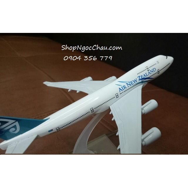 Mô hình máy bay tĩnh B747 Air New Zealand 16cm