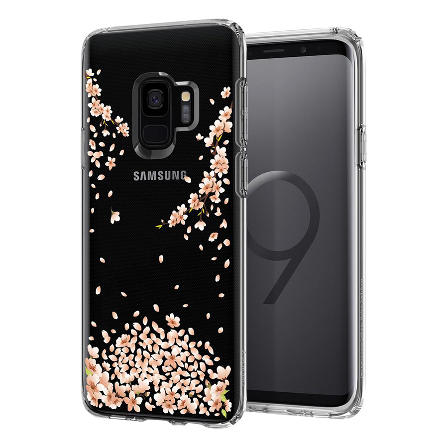 Ốp Lưng Samsung Galaxy S9 Liquid Crystal Blossom Spigen - Hàng Chính Hãng