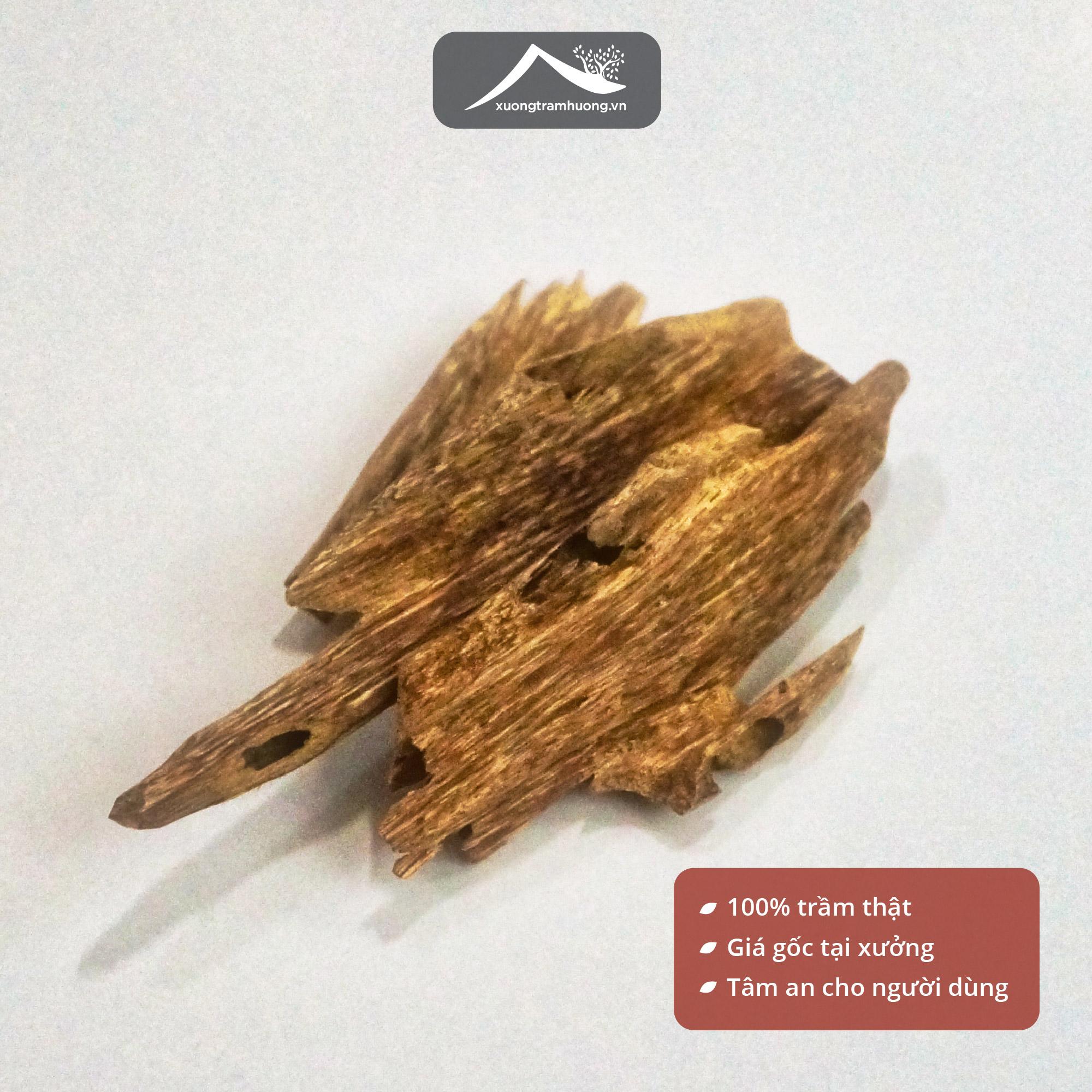 Trầm Hương miếng Sạch Cao Cấp Thượng Hạng Xưởng Trầm Hương Xông Nhà Tẩy Uế Tân Gia - 20gr, 20gr