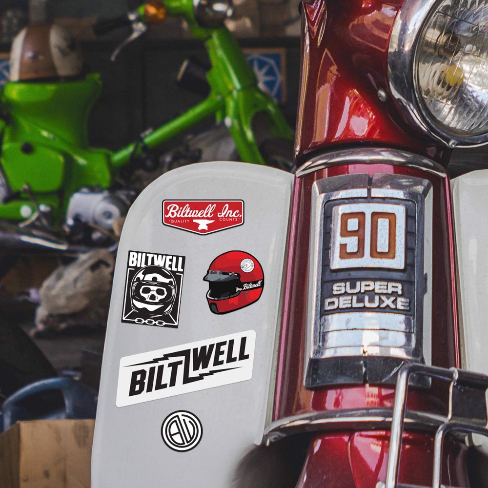 Biltwell - Reflective Sticker hình dán phản quang 3M Premium