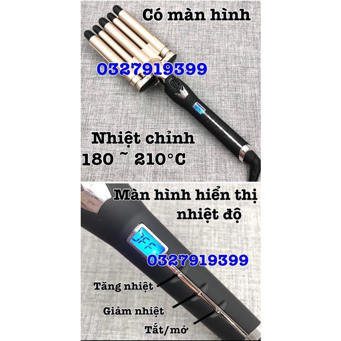 Máy bấm tóc uốn sóng 5 trục Hàn Quốc F15