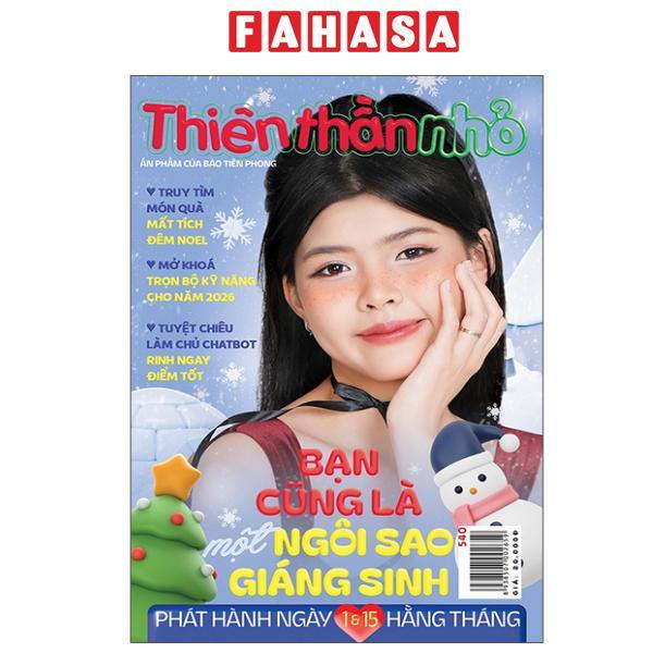 Sách - Thiên Thần Nhỏ - Số 540 - Học Cách Làm Chủ Chatbot, Rinh Ngay Điểm Tốt Mùa Thi