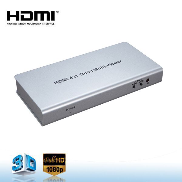 Bộ gộp hdmi 4 vào 1 ra Ho-link HL-7056A - Hàng Chính Hãng