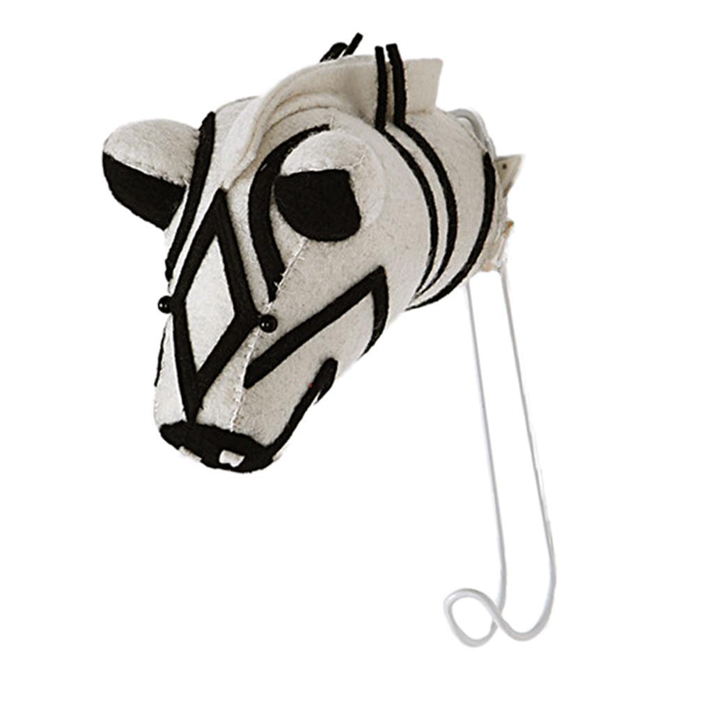 Creative Wall Mounted Animal Head Hanger Hook Kids Room Home Decor