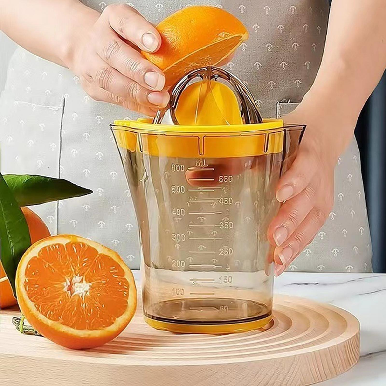 Lemon Orange Juicer Clear Manual Manual Hand Juicer for Juicing Camping Home