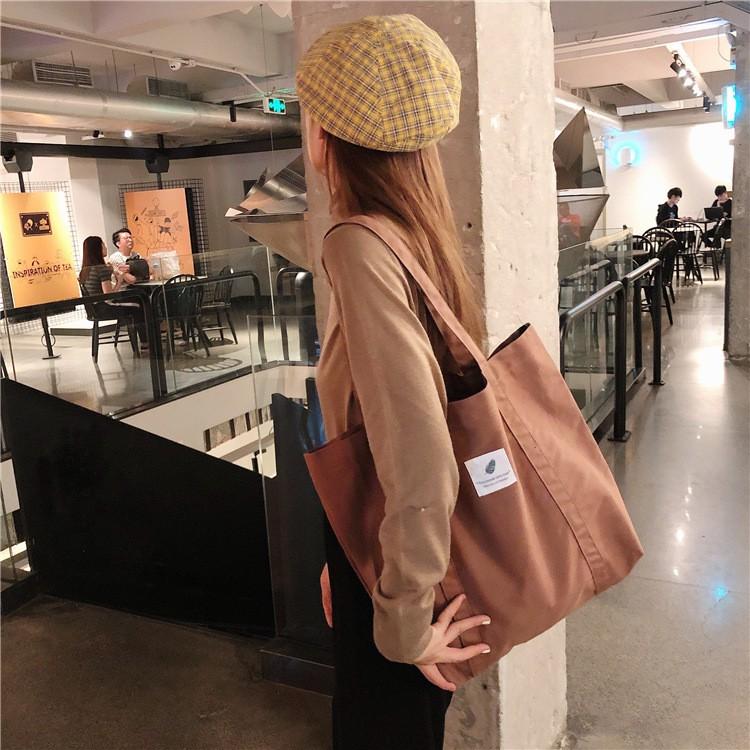 MODISTORE MD101- Túi tote basic vải mềm mẫu 2020