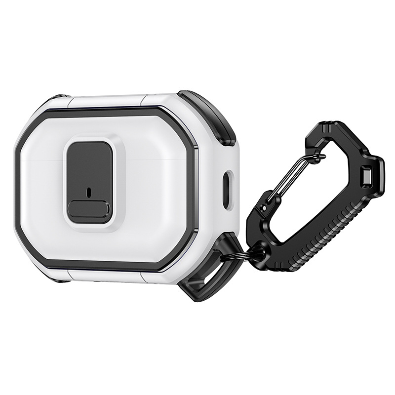 Bao Case Ốp Octagon Chống Shock Có Khóa Chống Thất Lạc Rơi Tai Nghe cho Airpods Pro 2 - Hàng Chính Hãng