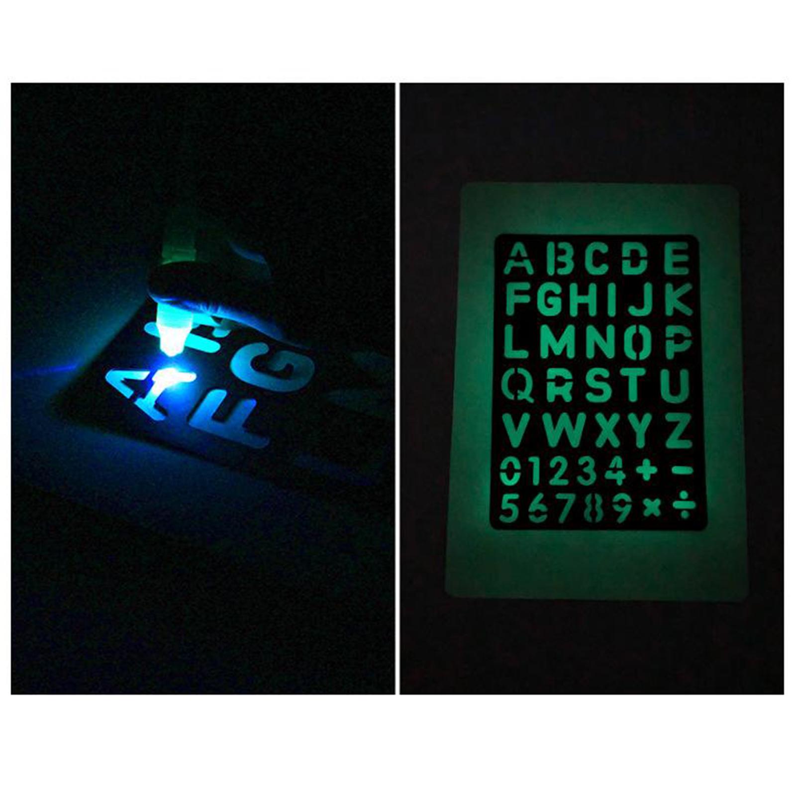 3pcs Invisible Ink Pen with UV Light Magic Marker for Kids Drawing Board