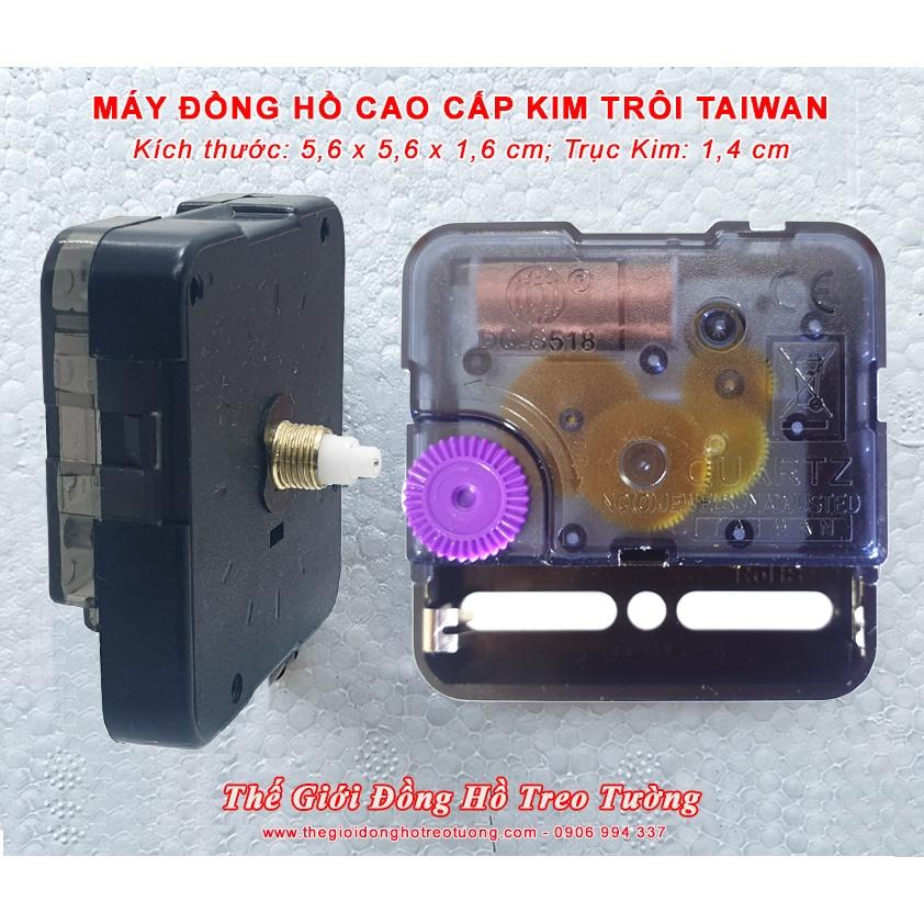 Máy Đồng Hồ KIM TRÔI Loại Tốt – Tặng Kèm Bộ Kim Tự Chọn và Pin AA.