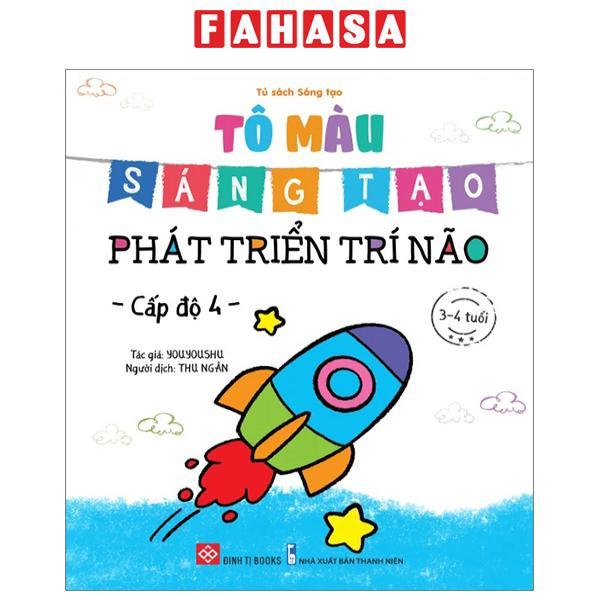 Tô Màu Sáng Tạo - Phát Triển Trí Não - Cấp Độ 4