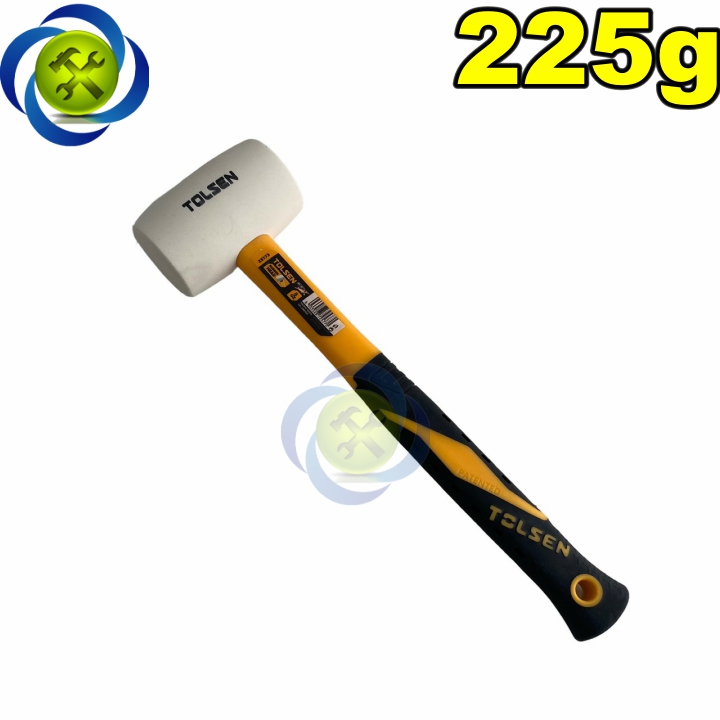 Búa cao su trắng Tolsen 25173 225g cán nhựa