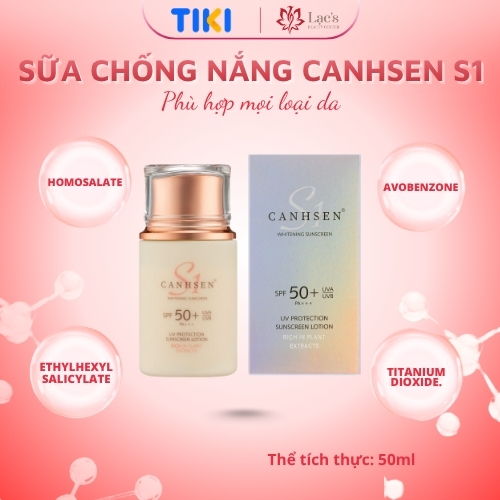Sữa chống nắng CANHSEN S1 Whitening Sunscreen 50ml