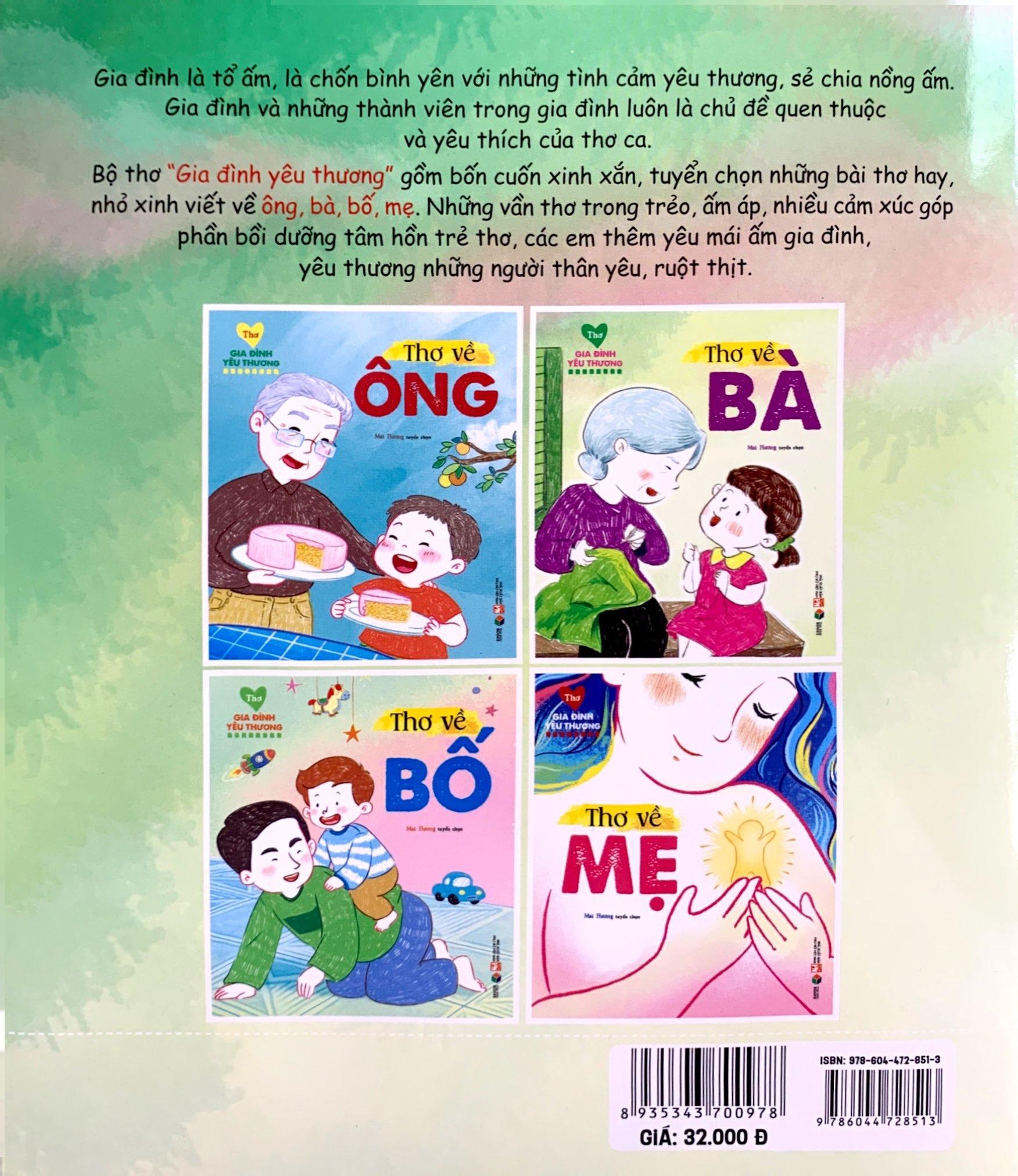 Thơ Gia Đình Yêu Thương - Thơ Về Bà
