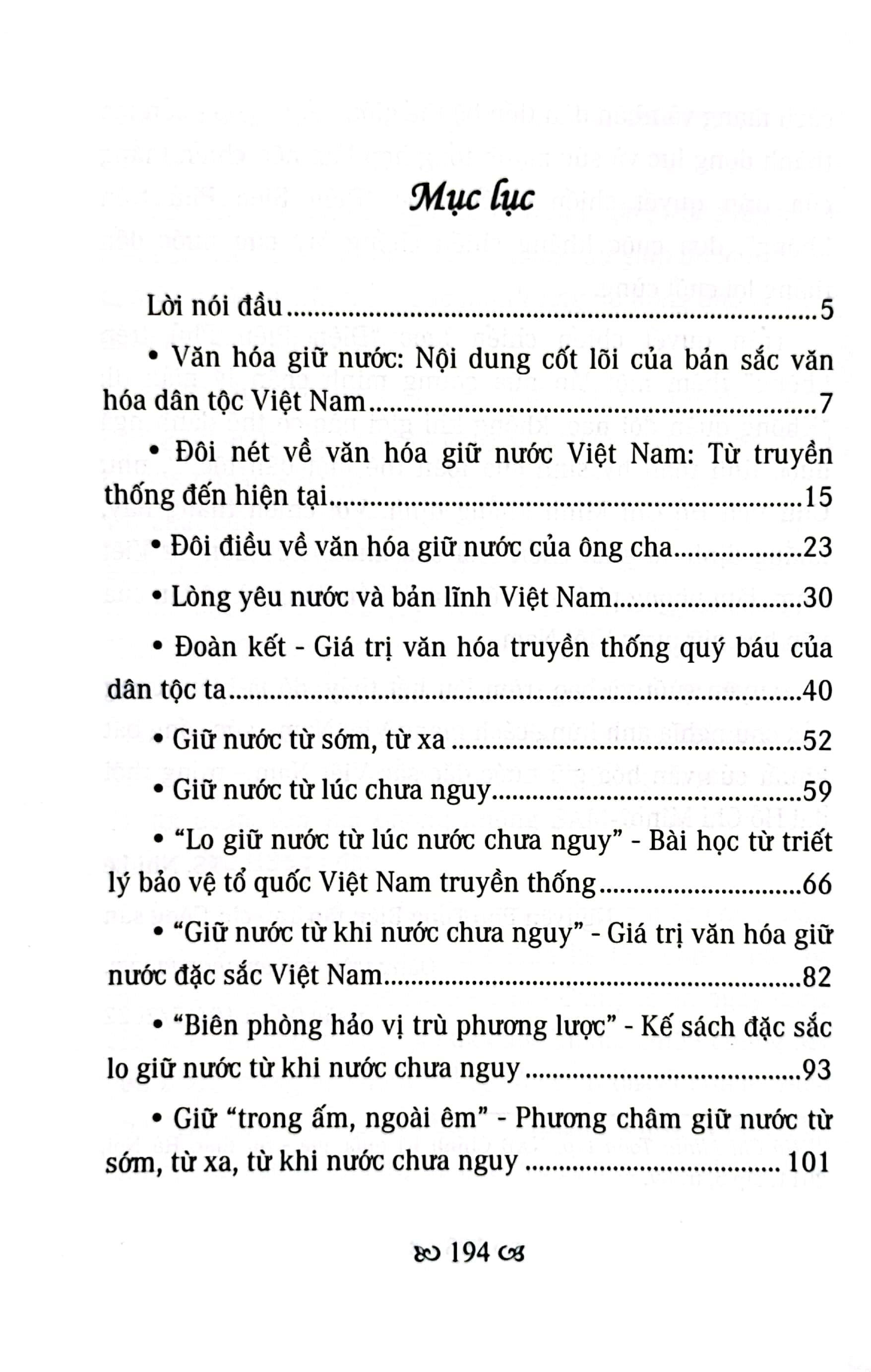 Văn Hóa Giữ Nước Của Người Việt - Từ Truyền Thống Đến Hiện Tại