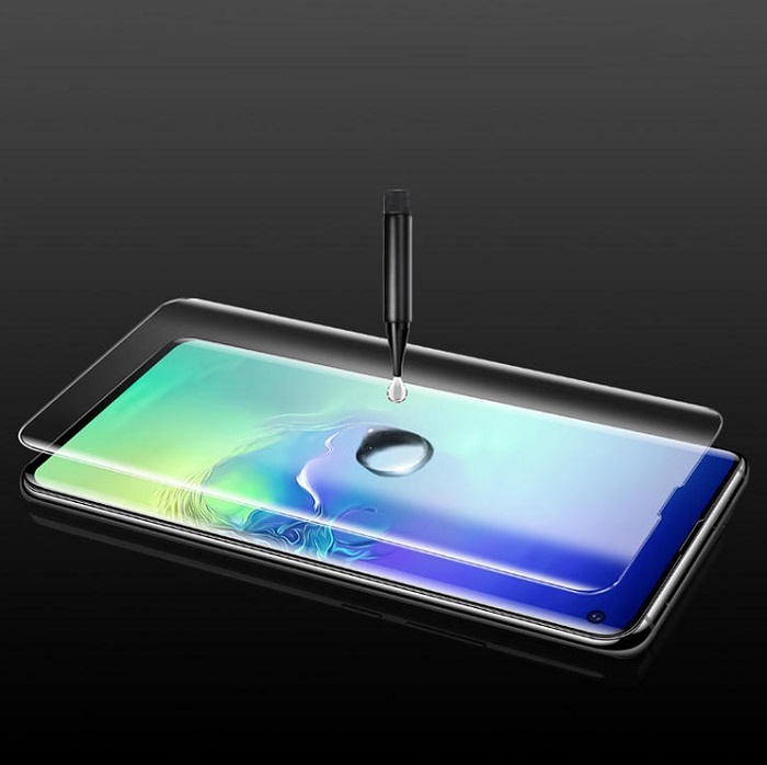 Tấm kính cường lực trong full keo UV dành cho SamSung Galaxy S20+ Plus