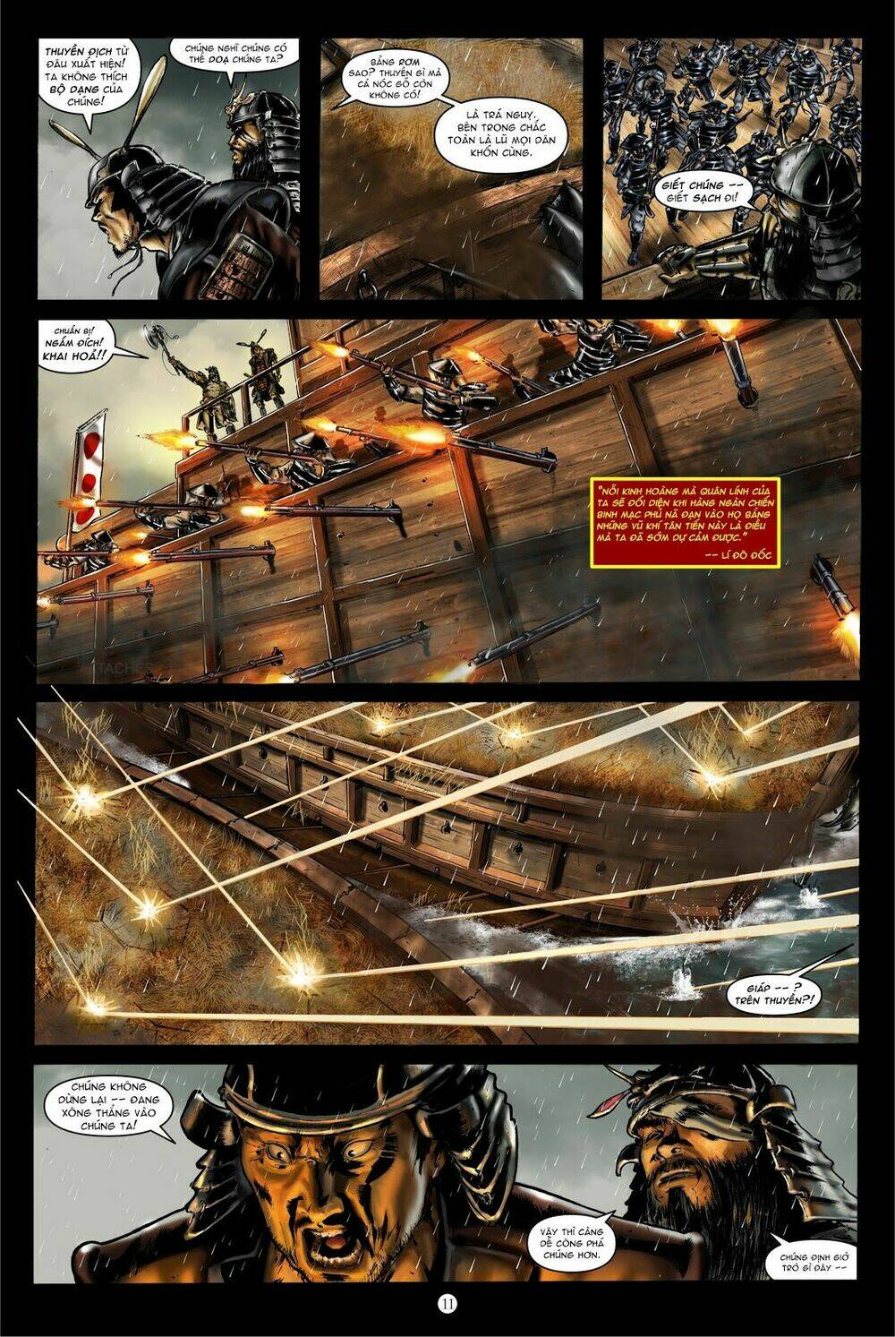 vĩ thuấn thuần: chiến binh và hộ thế giả | yi soon shin: warrior and defender chapter 3 18