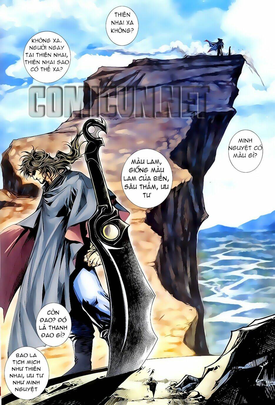 thiên nhai minh nguyệt đao - phó hồng tuyết chapter 1 2