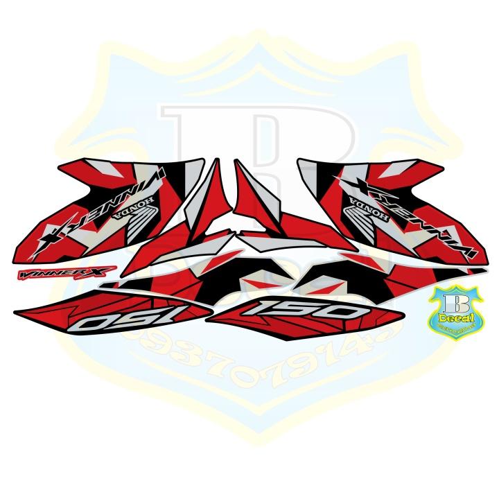 Tem rời dành cho winner X đỏ đen