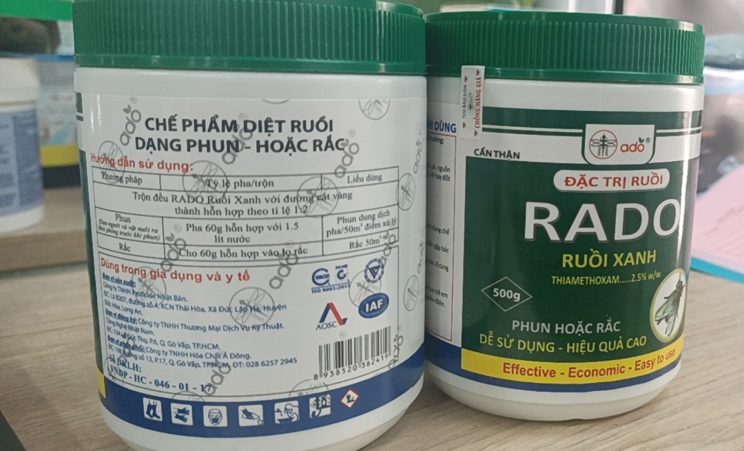 Thuốc diệt ruồi RADO ruồi xanh