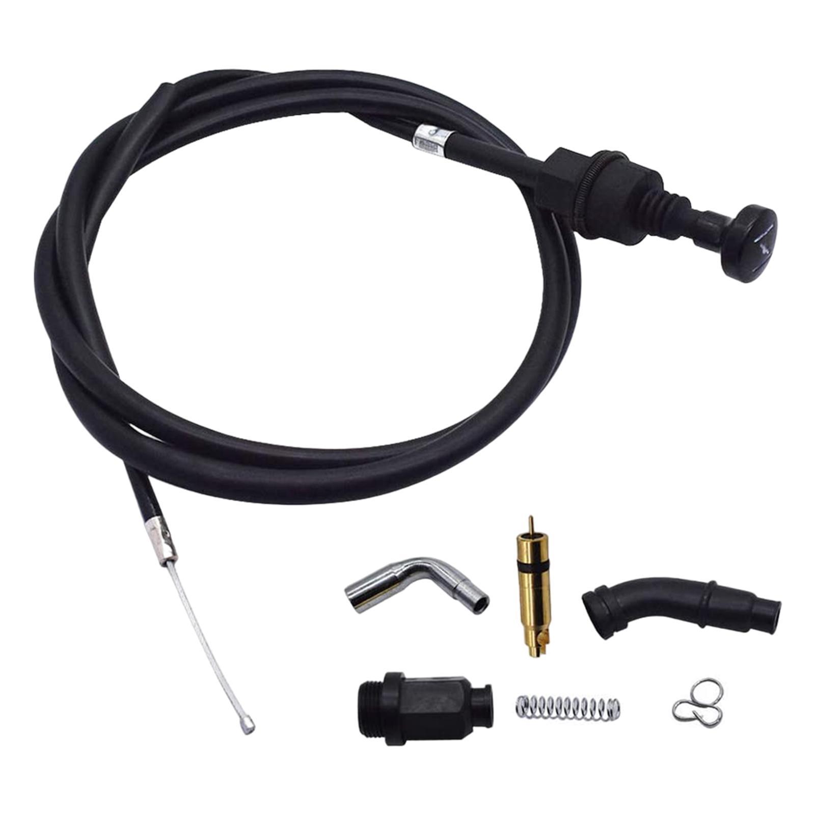 Choke Cable & Starter Valve Plunger Kit Carburetor Carb Repair Kit Fit for Honda Rancher 350