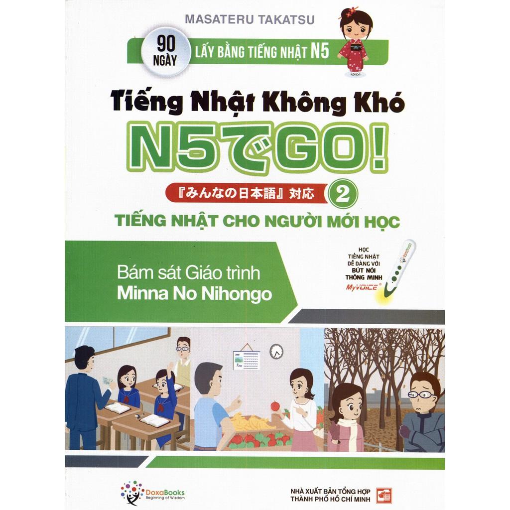 Tiếng Nhật Không Khó Tập 2 (Bám Sát Giáo Trình Minna No Nihongo) - Bản Quyền