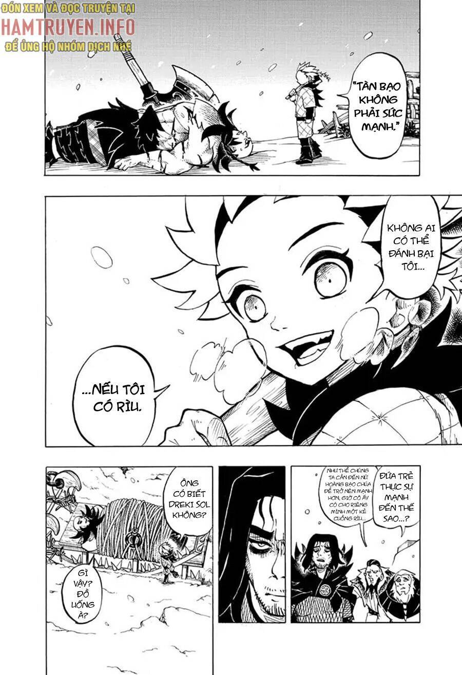 gill: "không ai có thể đánh bại ta khi ta dùng rìu!" chapter 1 16