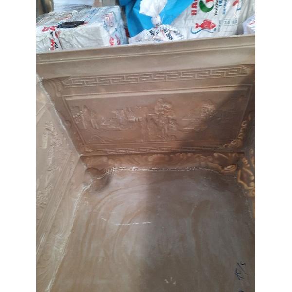 Khuôn vuông rộng 85 cao 65 đầy đủ lòng trong, tấm đáy, chất liệu composite siêu bền chắc,bề mặt khuôn bóng đẹp