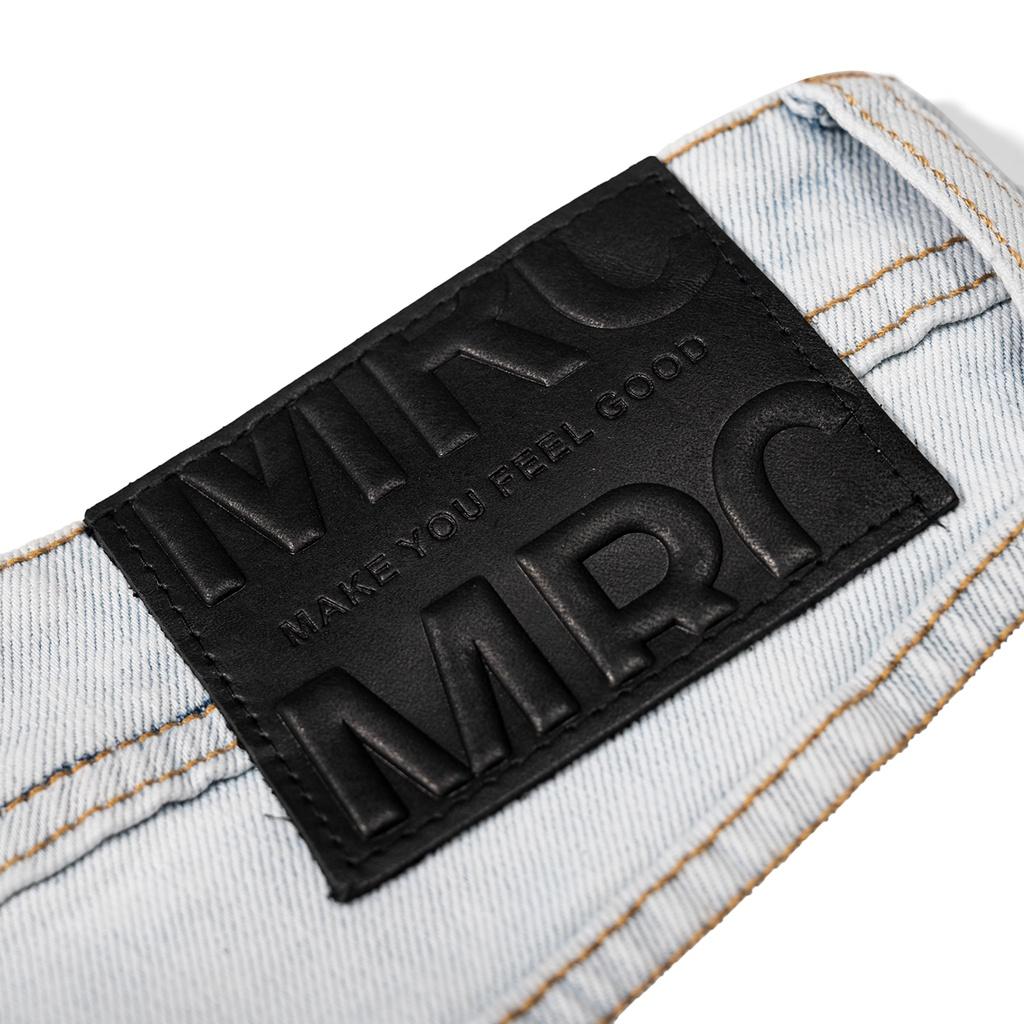Quần jean dài nam cao cấp xanh denim MRC 0214-SN chất cotton cao cấp, form ôm vừa vặn, tôn dáng, trẻ trung - CUONG STORE