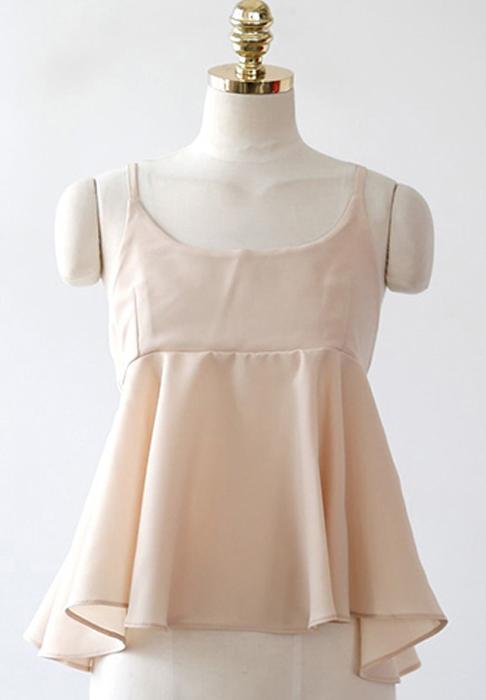 Áo Bustier Dáng Xòe Freesize