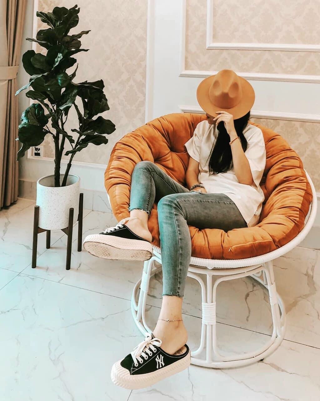 Ghế papasan thư giản rộng 1m