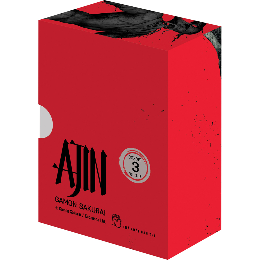Ajin - Boxset Số 3 (Tập 13 - 17) - Tặng Kèm Bookmark 3D